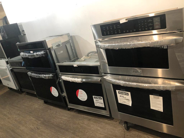 HUGE SELECTION AND AMAZING PRICES ON BRAND NEW UNBOXED WALL OVENS!!! DOUBLE WALL AND MICROWAVE WALL OVENS AVAILABLE in Stoves, Ovens & Ranges in Edmonton Area - Image 2