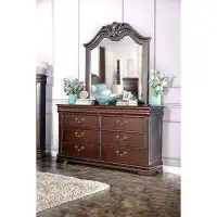 Lark Manor Westview 6 Drawer 63" W Double Dresser with Mirror