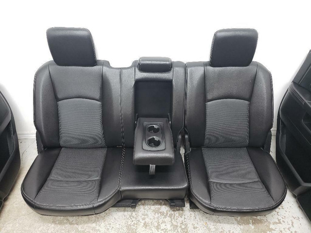 Dodge Ram 2014 BLACK LEATHER Truck Seats Console Door Pad Panels in Other Parts & Accessories in St. Catharines - Image 4