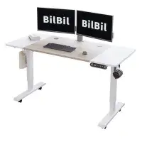 Inbox Zero Modern  Electric Height Adjustable Standing Desk With Memory Settings
