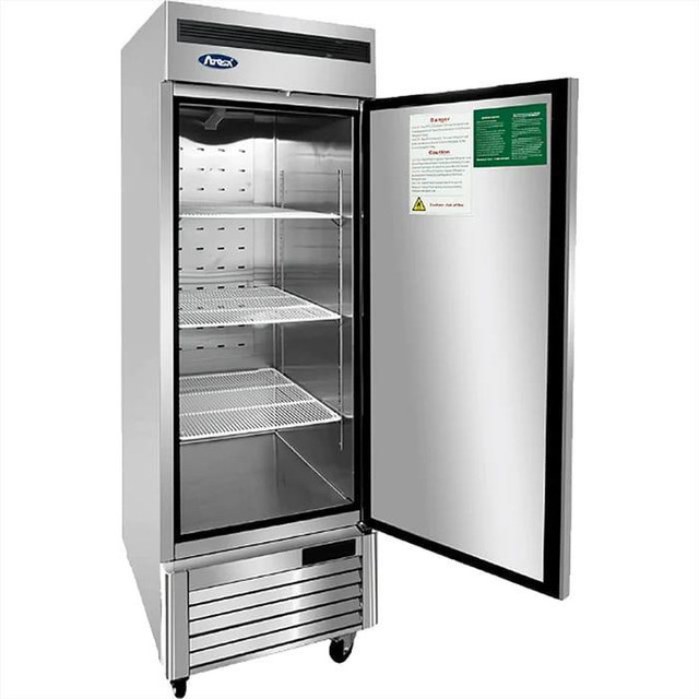 Atosa Single Solid Door 27 Wide Stainless Steel Refrigerator in Other Business & Industrial - Image 3