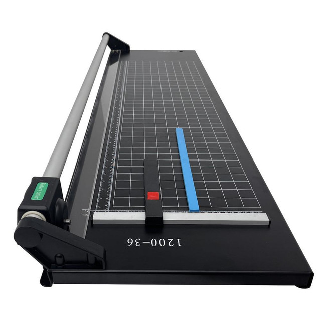 .Rotary Paper Cutter Trimmer Manual Guillotine Cutting Machine One Blade 36IN 120089 in Other Business & Industrial in Toronto (GTA) - Image 4