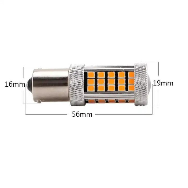 LED 66 SMD BULBS 1156/7440/7443/3156 white, iceblue,red & yellow in Other Parts & Accessories in British Columbia - Image 2