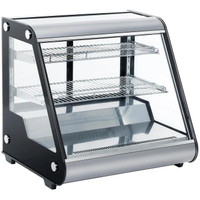 Brand New Counter Top 28 Angled Glass Refrigerated Pastry Display Case