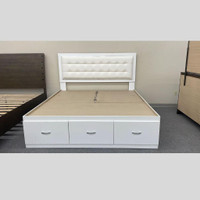 White King Bed With Storage! Windsor Furniture Deals!
