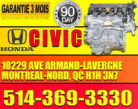 Moteur Honda Civic 2006 a 2011 R18A Engine *** Installation *** Garantie 3 Mois *** Bas Kilomtrage