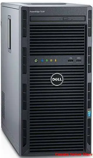 Dell PowerEdge T130,4x3.5 Chassis,1xE3-1270v6,32GB,2 x 300GB SSD 2x4TB SAS,H330