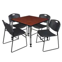 Regency Romig Kee 36" L Breakroom Table and Chair Set