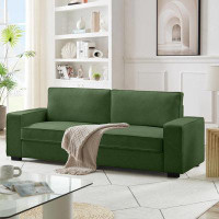 Ebern Designs Upholstered Straight Arm 80.3" Sofa Love Seat For Living Room