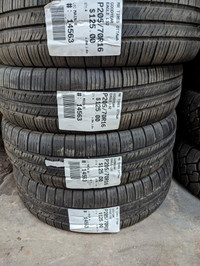 P205/70R16 205/70/16  GOODYEAR EAGLE LS2 (all season / summer tires ) TAG # 14563