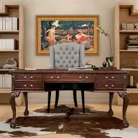 Design Toscano 64'' Chippendale Partners Writing Desk