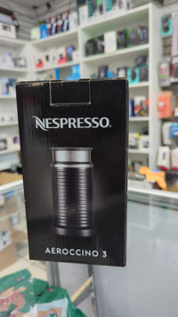 Nespresso Aeroccino 3 Milk Frother - Black - BRAND NEW SEALED @MAAS_WIRELESS