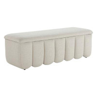 RoomSense Channel 53.5" Wide Rectangle Storage Bench