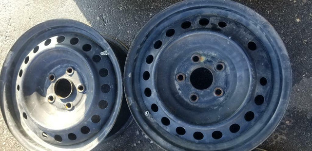 HONDA ODYSSEY  16  INCH STEEL WHEEL SET OF FOUR  WITH SENSOR in Tires & Rims in Ontario - Image 4
