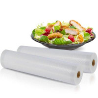 NutriChef NutriChef Vacuum Sealer Bags, 2 Pack 11x50 Commercial Grade Food Storage Sealer Rolls, Create Your Own Size Ba