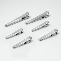 Rebrilliant Set Of 6 Stainless Steel Clothespin Style Alligator Clips