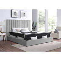 Latitude Run® Nanon Upholstered Platform Storage Bed