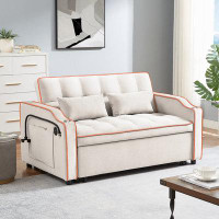 Red Barrel Studio 1 Versatile Foldable Sofa Bed In 3 Lengths, Modern Sofa Sofa Sofa Velvet Pull-Out Bed