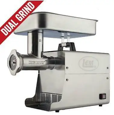Save time with two grinds in one pass! Our New Dual Grind Meat Grinder can cycle through two grinds...