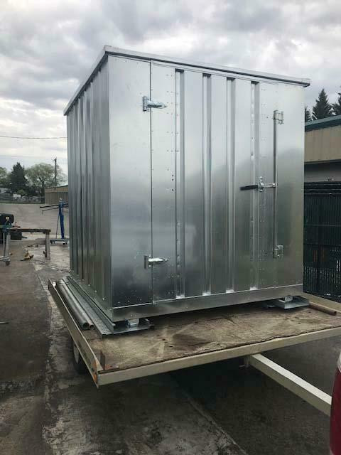 STANDARD 7' X 7' 24 GAUGE STEEL Industrial Storage “Best Shed Ever” for Heavy Duty Oilfield, Construction and Energy Se in Storage Containers in London - Image 2
