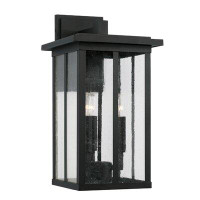 17 Stories 3 - Bulb 18'' H Water Glass Outdoor Wall Lantern