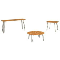 Copeland Furniture Essentials 3 Piece Coffee Table Set
