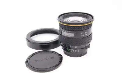 Used Tokina AF 20-35mm f/3.5-4.5 for Nikon F-Mount with Hood   (ID-1053)   BJ PHOTO