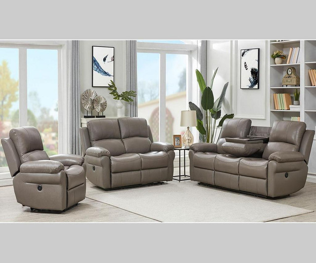 Modern White Recliner Set on Special Price !! in Chairs & Recliners in Windsor Region - Image 4