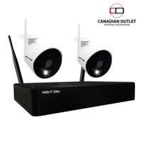 Security System - Night Owl 10 Channel 1080p Smart Security System, Night Owl 1080p Wired Security Camera