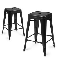 Williston Forge Dining Stool Bar Stool Backless Counter Height Barstools For Indoor Outdoor