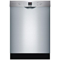 Bosch 100 Series 24" 50dB Built-In Dishwasher (SHEM3AY55N) - Stainless Steel