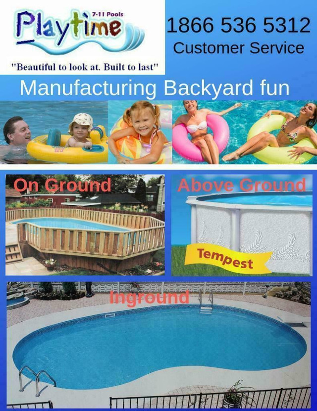 Swimming Pools Salt Friendly and Steel Pools Manufacture Direct.  Guaranteed Best Price! or we will Beat it! in Hot Tubs & Pools in Ontario - Image 3
