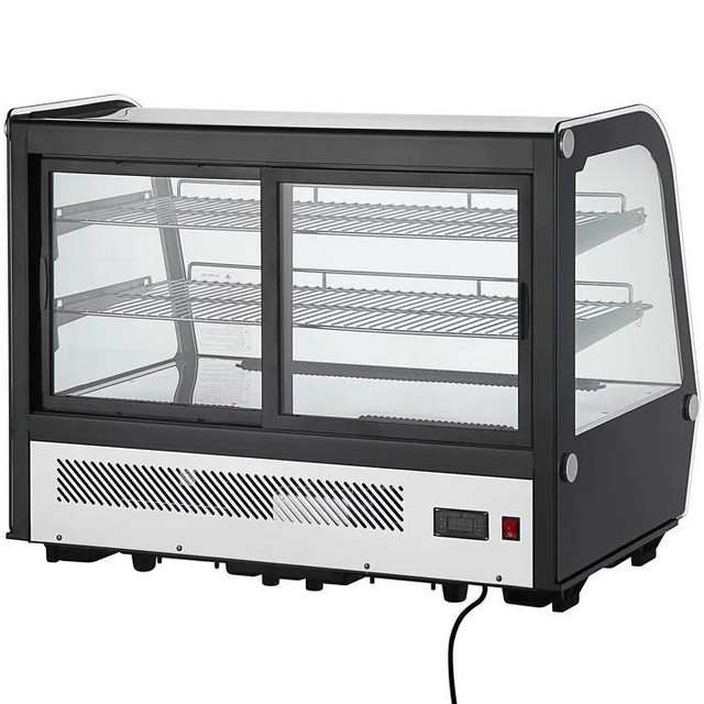 Brand New Counter Top 35 Curved Glass Refrigerated Pastry Display Case in Other Business & Industrial - Image 4