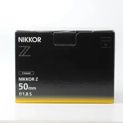 Nikkor z 50mm f1.8 S lens in excellent condition. Comes with the original box, case and manual. Pric...
