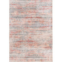 Union Rustic Rectangle Leavy Area Rug with Non-Slip Backing