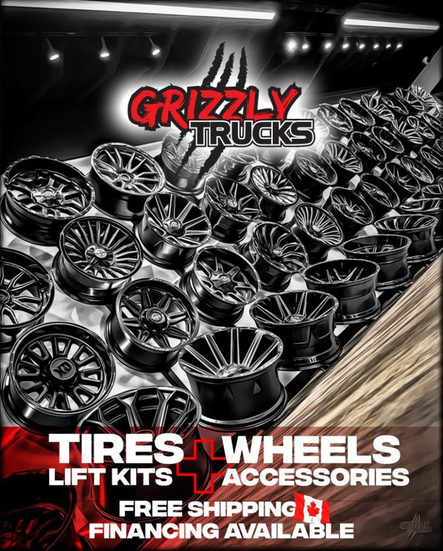 WHEEL and TIRE PACKAGES FOR $1999, ACCESSORIES, LIFT KITS! LOWEST PRICES AND BIGGEST SELECTION in Tires & Rims in Alberta