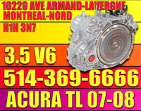 Transmission Automatique Acura TL 3.5 2007 2008, Automatic Transmission Acura TL 3.5 V6 07 08