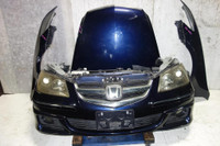 JDM Acura RL Bumper Modulo Lip Headlights Fenders Hood Rebar Grille Fog 2005-2008