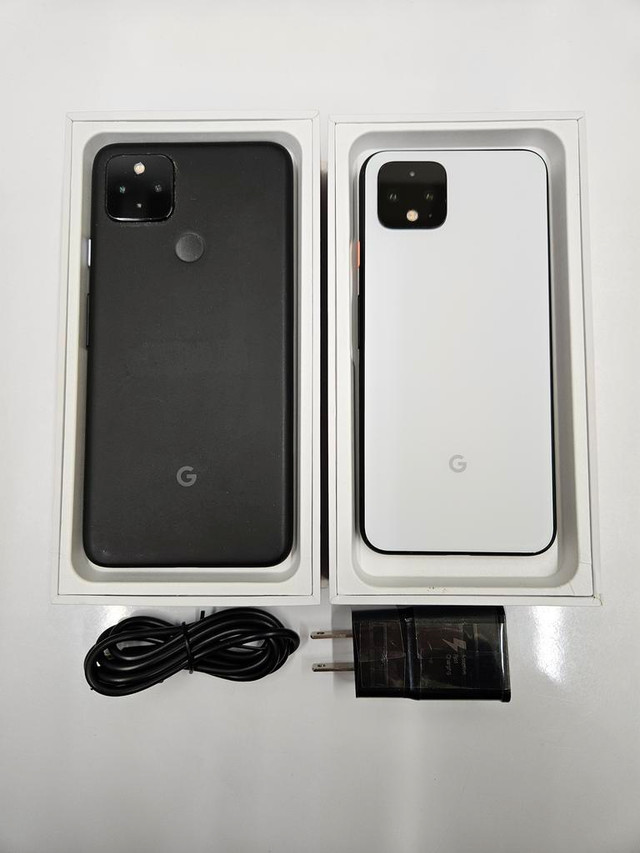 Google Pixel 4 64GB CANADIAN MODELS ***UNLOCKED*** New Condition with 1 Year Warranty Includes All Accessories in Cell Phones in Ontario