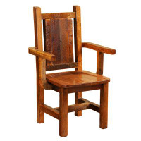 Fireside Lodge Barnwood Solid Wood Dining Chair