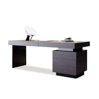 Fit and Touch 70.87" Rectangular Manufactured wood + Stainless steel desk