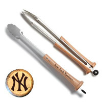 Baseball BBQ Splitfinger New York Yankees Tongs