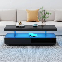 Wrought Studio LED Coffee Table With Storage