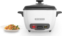 Black+Decker 16-Cup Rice Cooker And Steamer