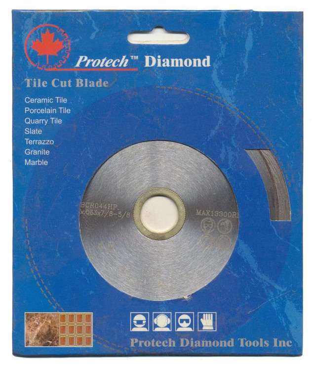4.5” Continuous Rim Tile  Premium Diamond Blade in Hand Tools in Alberta - Image 3