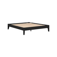 Latitude Run® Niysa Modern Low Profile Platform Bed, Panel Sides,