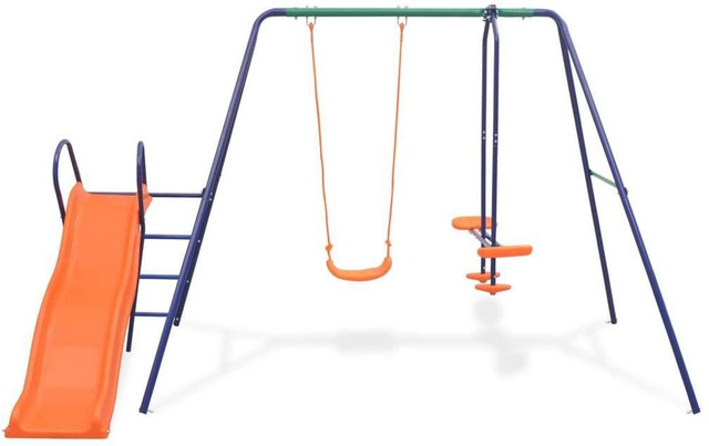 NEW KIDS PLAYGROUND SET WITH SLIDE SWING SET D108 in Other in Red Deer - Image 3