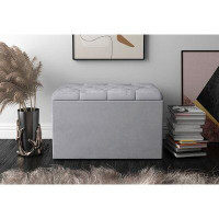 Zipcode Design™ Hamman Upholstered Flip Top Storage Bench