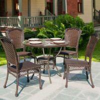 Bay Isle Home™ Selbyville 5 Piece Dining Set