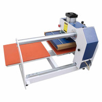 .Double Station Heat Press 16x20In Pneumatic Sublimation Transfer Machine with 4Yards Films 110501